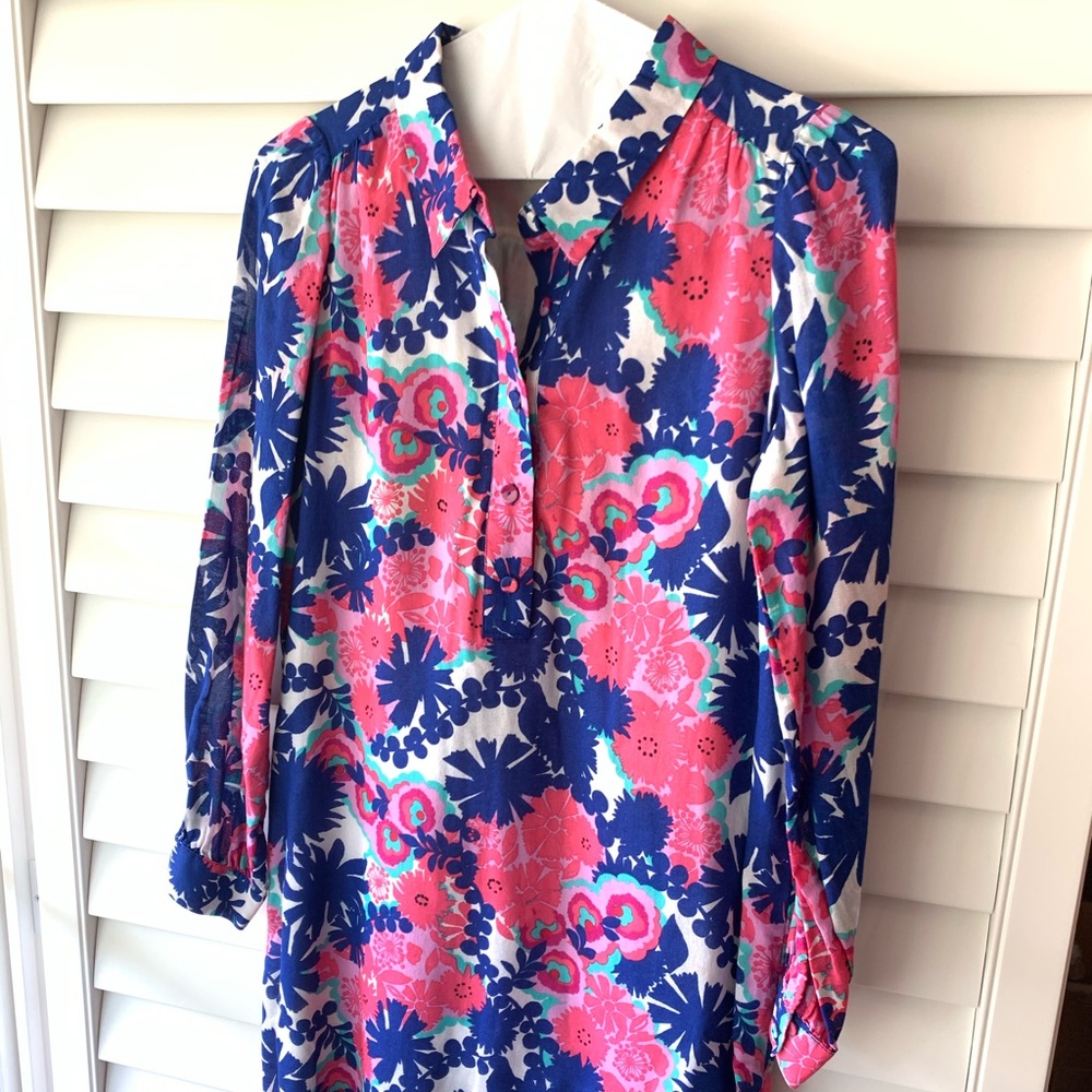Lilly Pulitzer button front dress